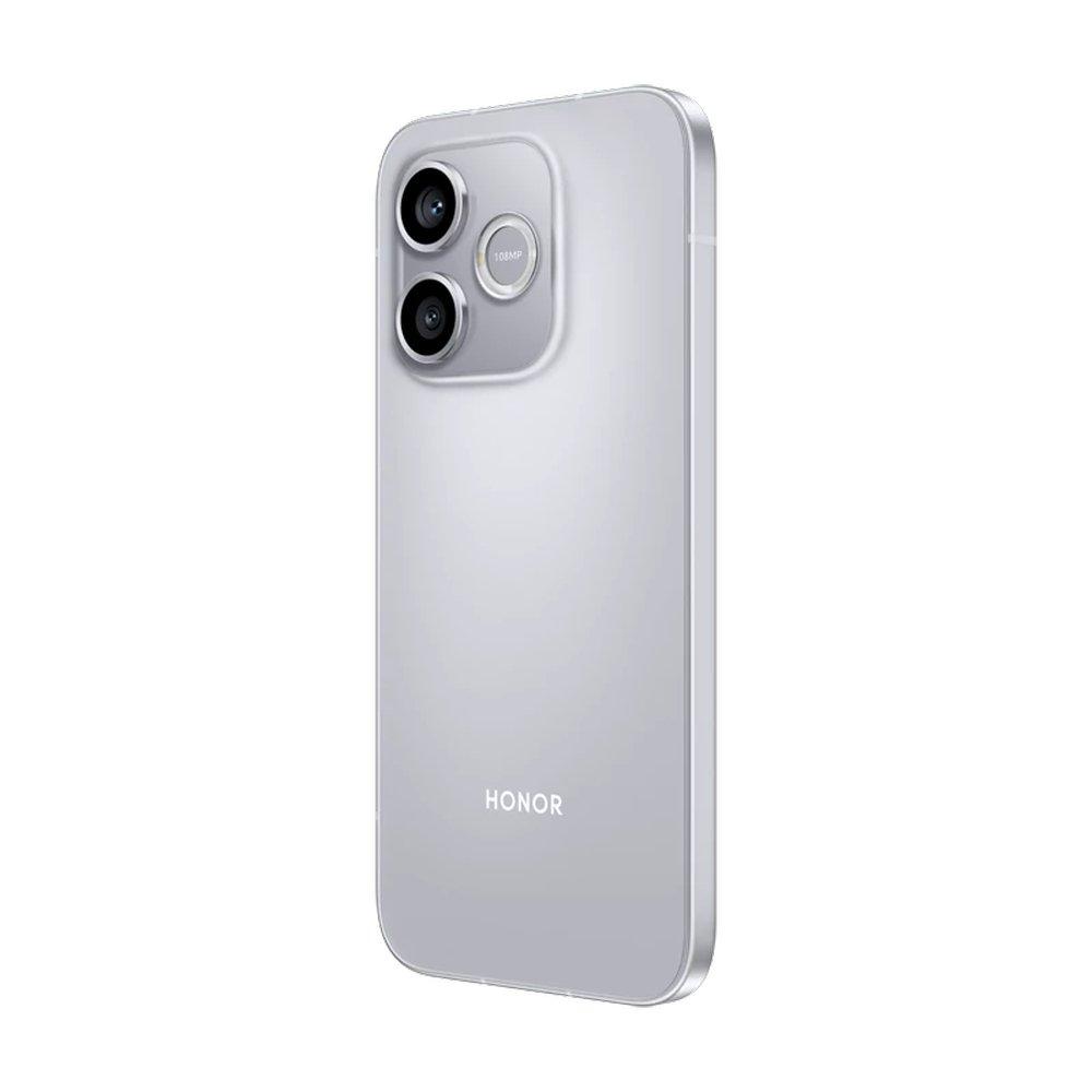 هاتف هونر 600 لايت، معالج دايمنسيتي 7100 إيليت، 12 جيجابايت رام، 256 جيجابايت تخزين، شاشة أموليد مقاس 6.6 بوصة، كاميرا خلفية مزدوجة 108 ميجابكسل + 5 ميجابكسل - رمادي