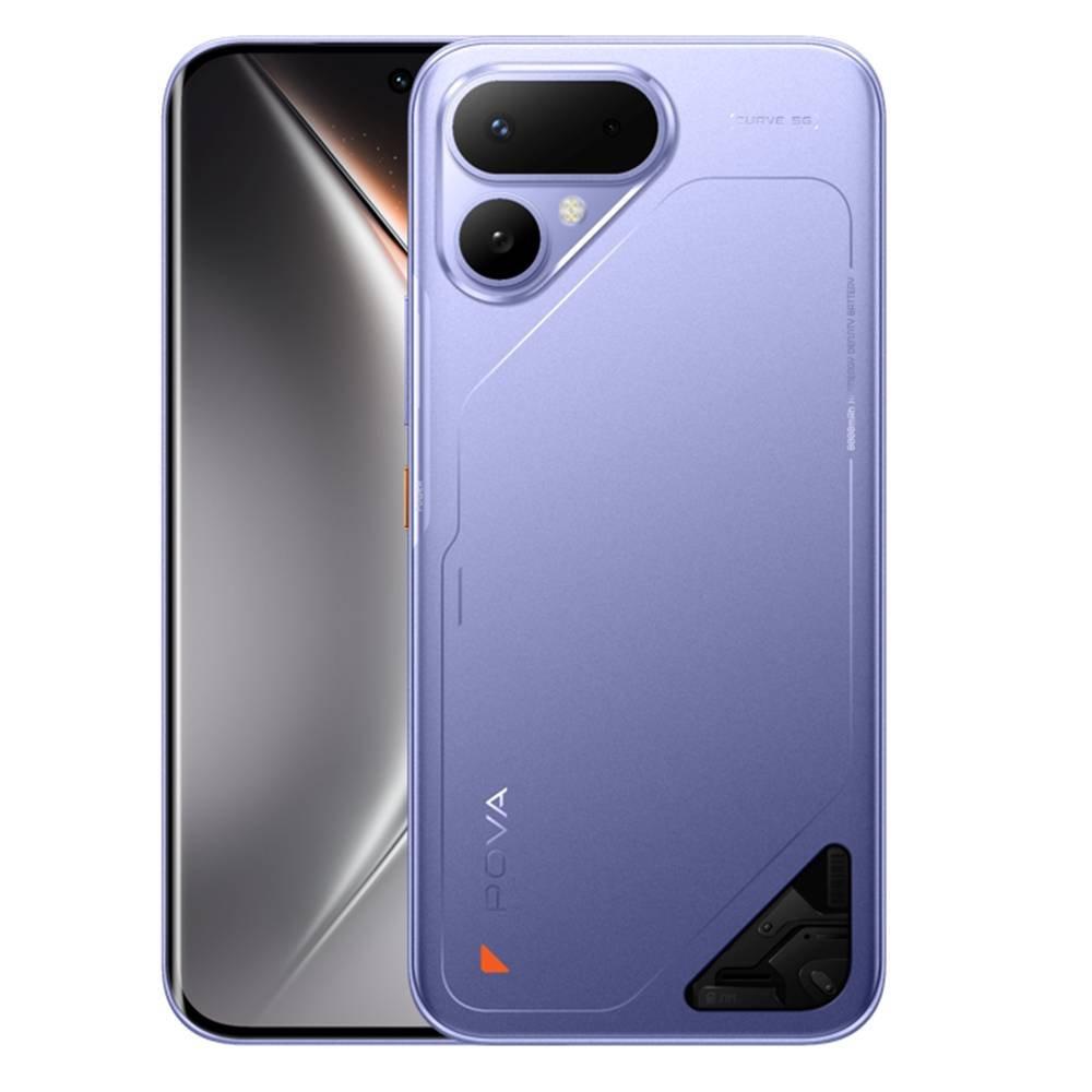 Tecno POVA Curve 2 5G Phone, 256GB, 12GB, 6.78” - Mystic Purple