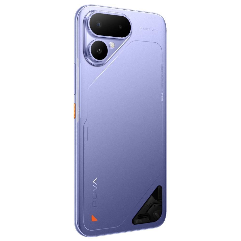 Tecno POVA Curve 2 5G Phone, 256GB, 12GB, 6.78” - Mystic Purple