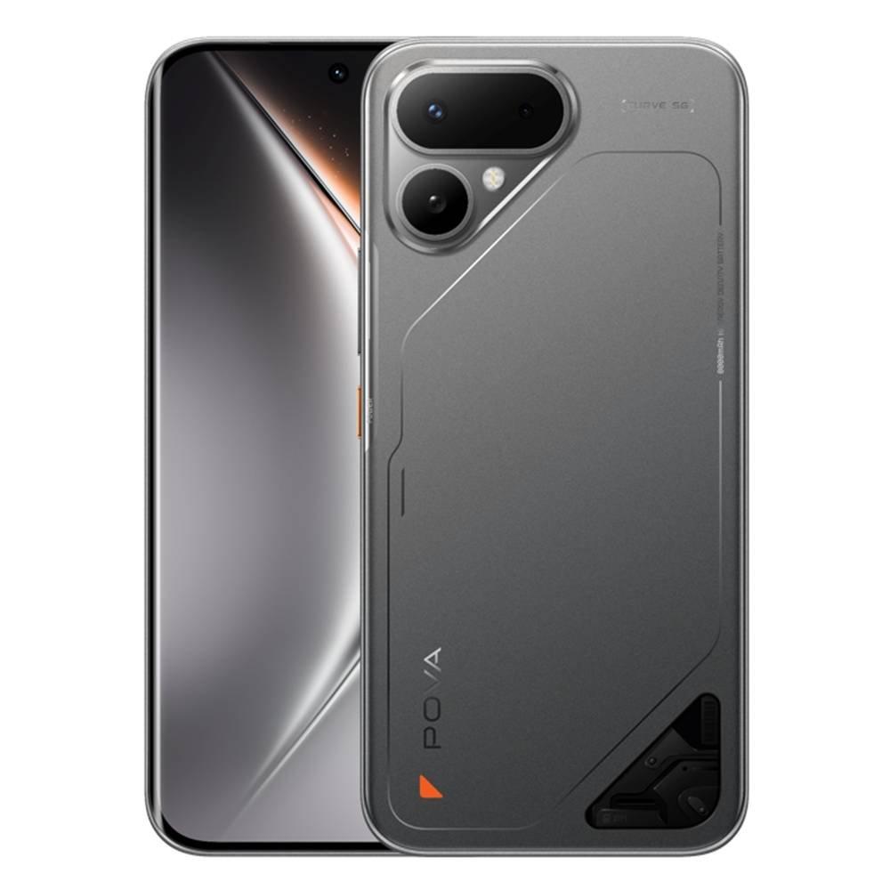 Tecno POVA Curve 2 5G Phone, 256GB, 12GB, 6.78” - Storm Titanium