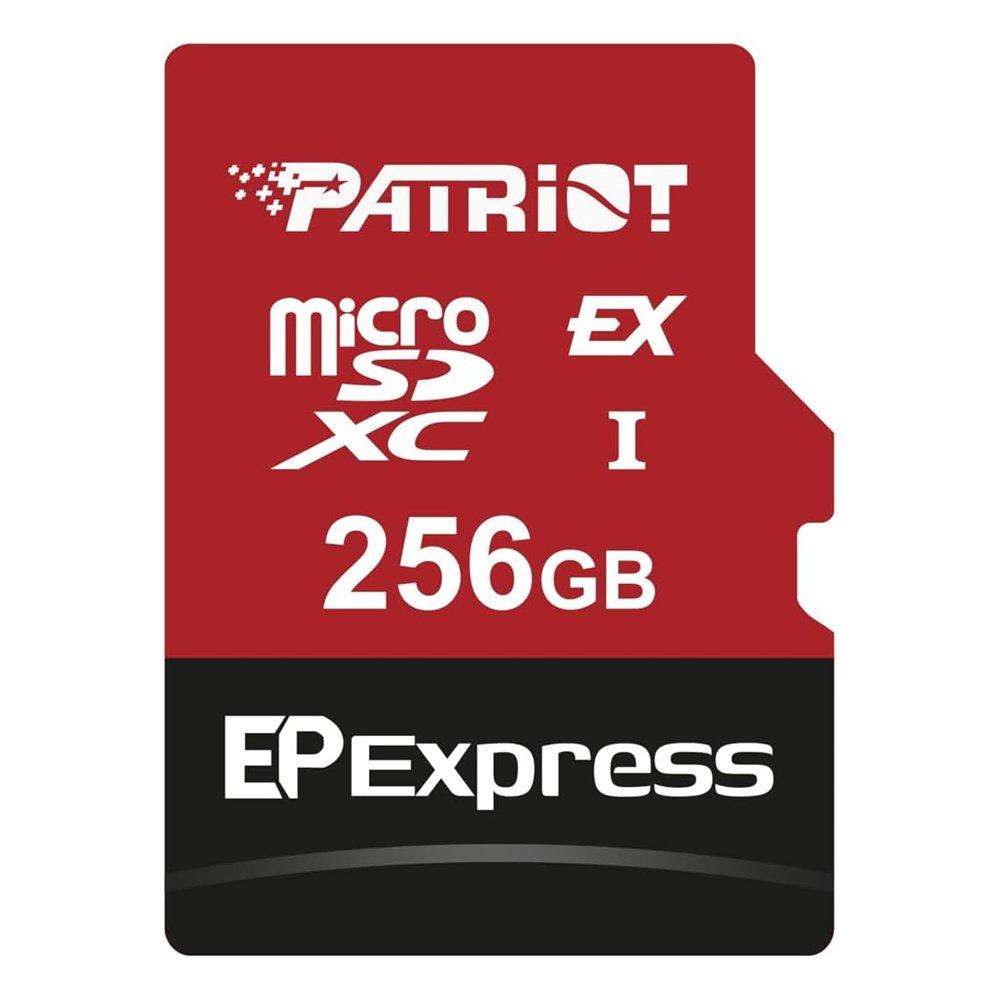 Patriot EP Series 256GB MicroSD Memory Card - Red