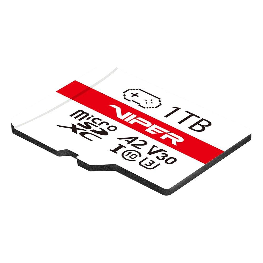 Patriot Viper V30 A2 microSD UHS-I Memory Card, 1TB – White