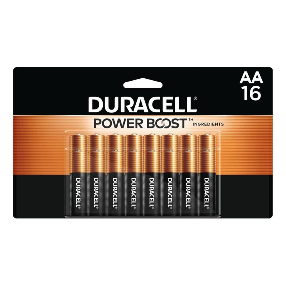 Duracell Alkaline Battery AA 16pcs, AA-16