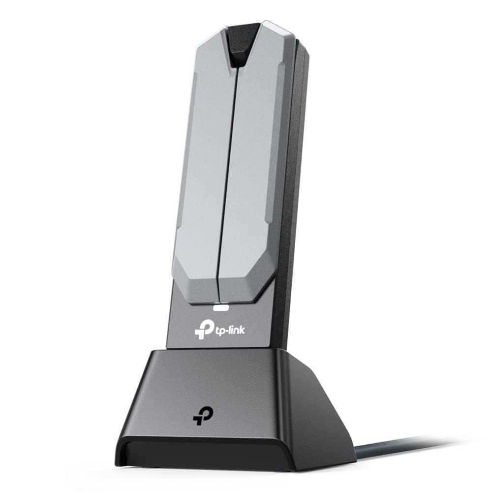 TP-Link BE6500 WiFi 7 Dongle High Gain Wi-Fi Adapter for PC, Archer TBE400UH - Grey