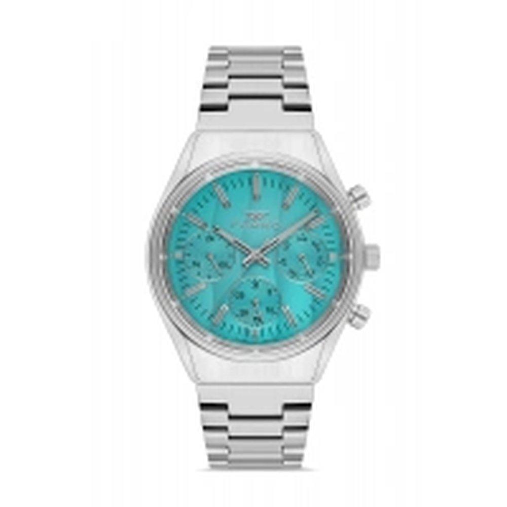 Ferro Memoria Men Casual Watch, Analog Face, round, stainlesssteal, 40 mm, FM43011A-A15 - Silver