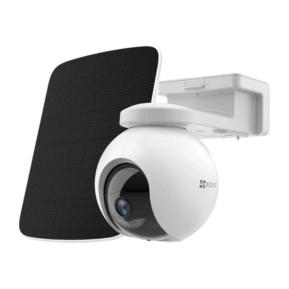 Ezviz Smart Home Solarpanel Battery Camera HB8 Pro, 4K, CS-HB8/SP-R200(4K) - White  