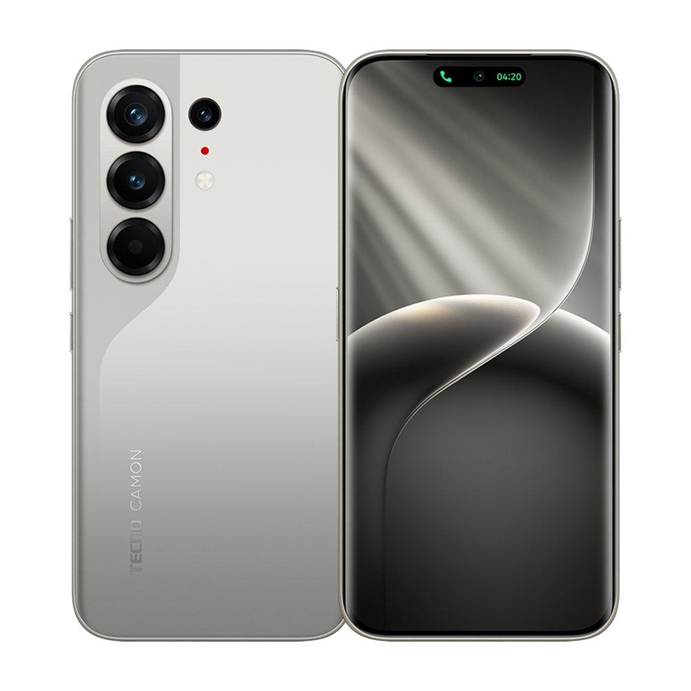 Tecno Camon 50 Ultra 5G Phone, MediaTek Dimensity 7400 Ultimate, 12GB, 256 GB, 6.78-inch - Nebula Titanium   