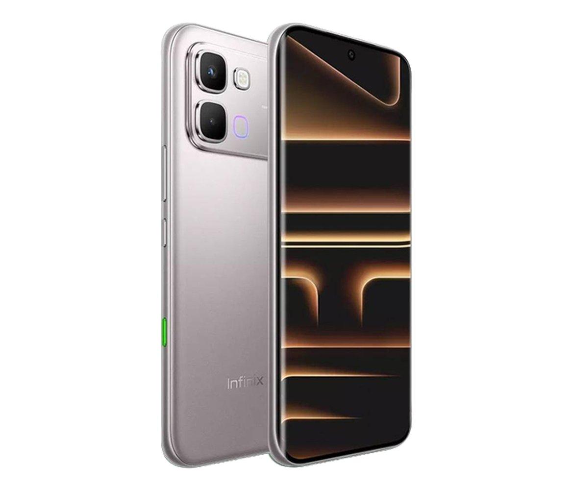 Infinix Note Edge 5G Phone, MediaTek Dimensity 7100, 8GB, 256GB, 6.78-inch AMOLED 120Hz Display – Titanium 
