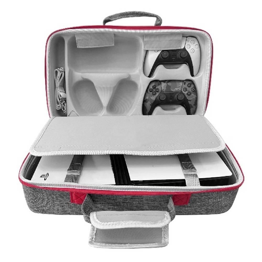 Gamax Storage Bag for PlayStation 5 Pro, STRG-BG-PS5PRO-GRY - Grey 