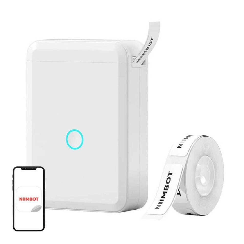 Niimbot D11 Portable Thermal Label Printer - White