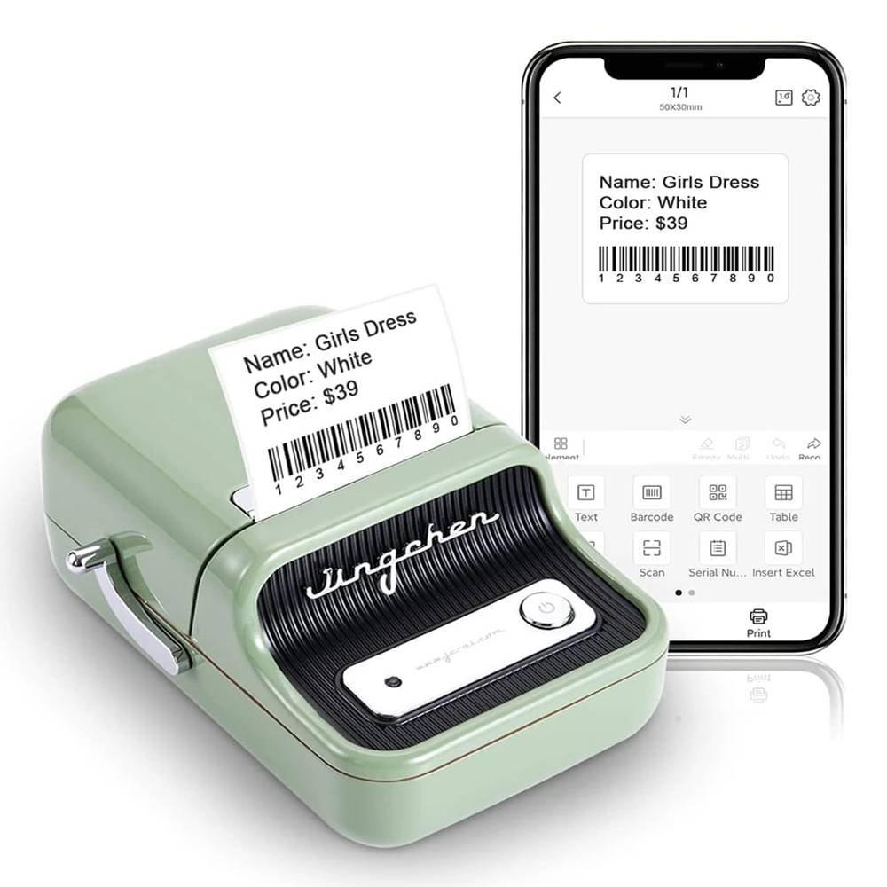 Niimbot B21S Thermal Label Printer - Green 