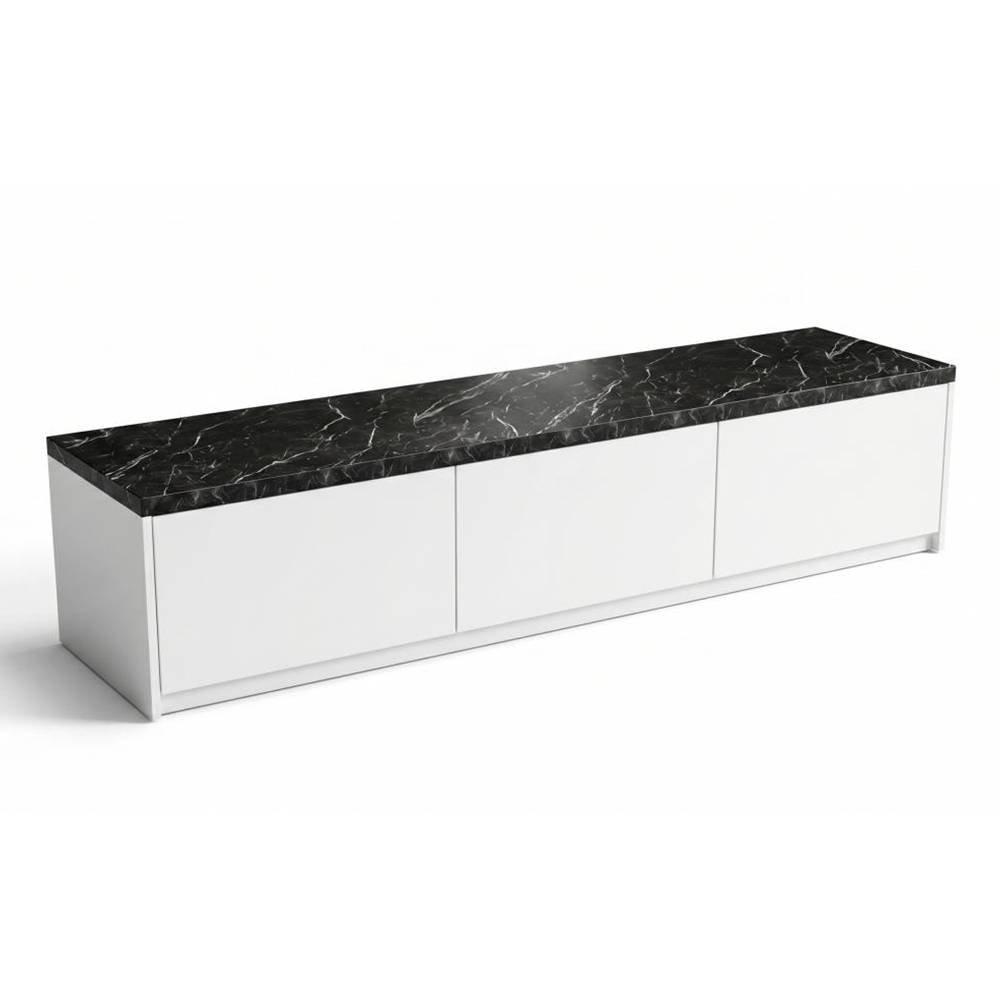 ALMAPLE TV Stand, Up to 85-inch, 2026052 – White