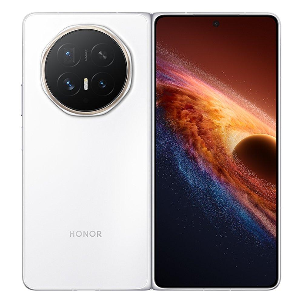 Honor Magic V6 Phone, Snapdragon 8 Elite Gen 5, 16GB RAM, 512GB, 7.95-Inch Foldable OLED Display – White