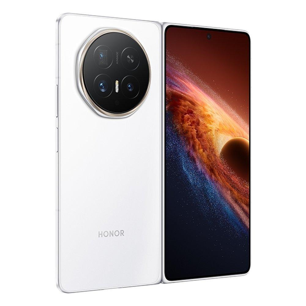 Honor Magic V6 Phone, Snapdragon 8 Elite Gen 5, 16GB RAM, 512GB, 7.95-Inch Foldable OLED Display – White 