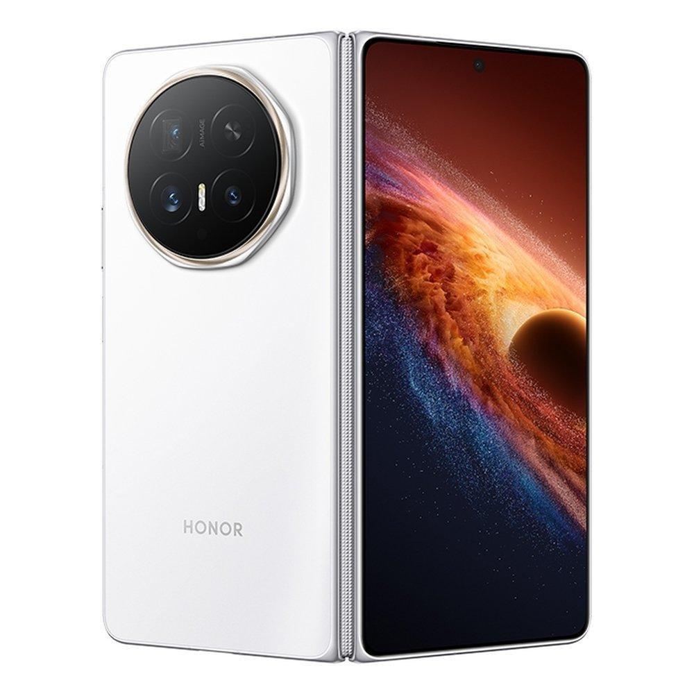 Honor Magic V6 Phone, Snapdragon 8 Elite Gen 5, 16GB RAM, 512GB, 7.95-Inch Foldable OLED Display – White 