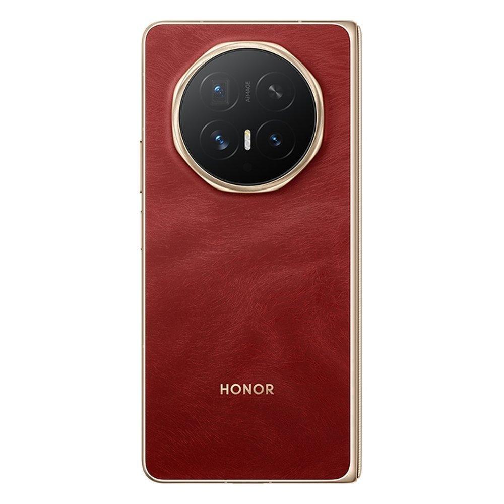 Honor Magic V6 Phone, Snapdragon 8 Elite Gen 5, 16GB RAM, 512GB, 7.95-Inch Foldable OLED Display – Red 