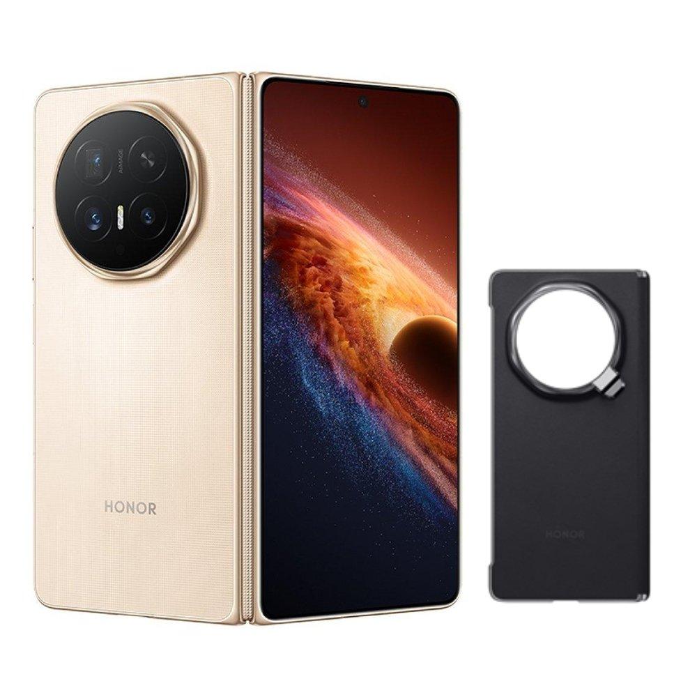 Honor Magic V6 Phone, Snapdragon 8 Elite Gen 5, 16GB RAM, 512GB, 7.95-Inch Foldable OLED Display – Gold 