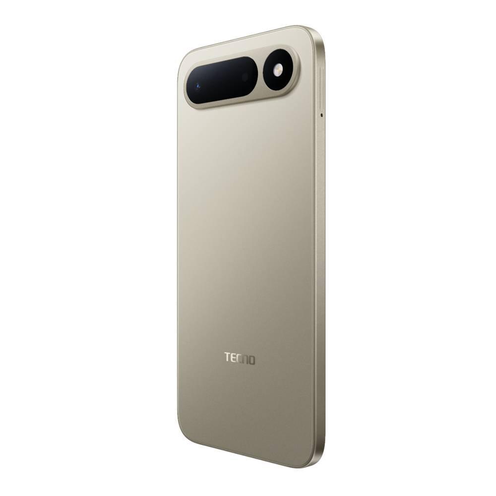 Tecno Spark 50 5G phone, 6.78-inch screen, 256GB storage, 8GB RAM, 6500mAh battery, 45W fast charging, Spark 50 5G - Gold