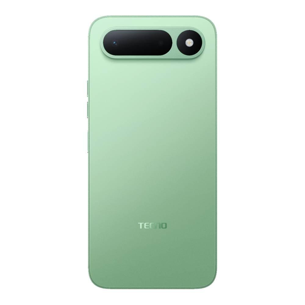 Tecno Spark 50 5G phone, 6.78-inch screen, 128GB storage, 4GB RAM, 6500mAh battery, 45W fast charging, Spark 50 5G - Green