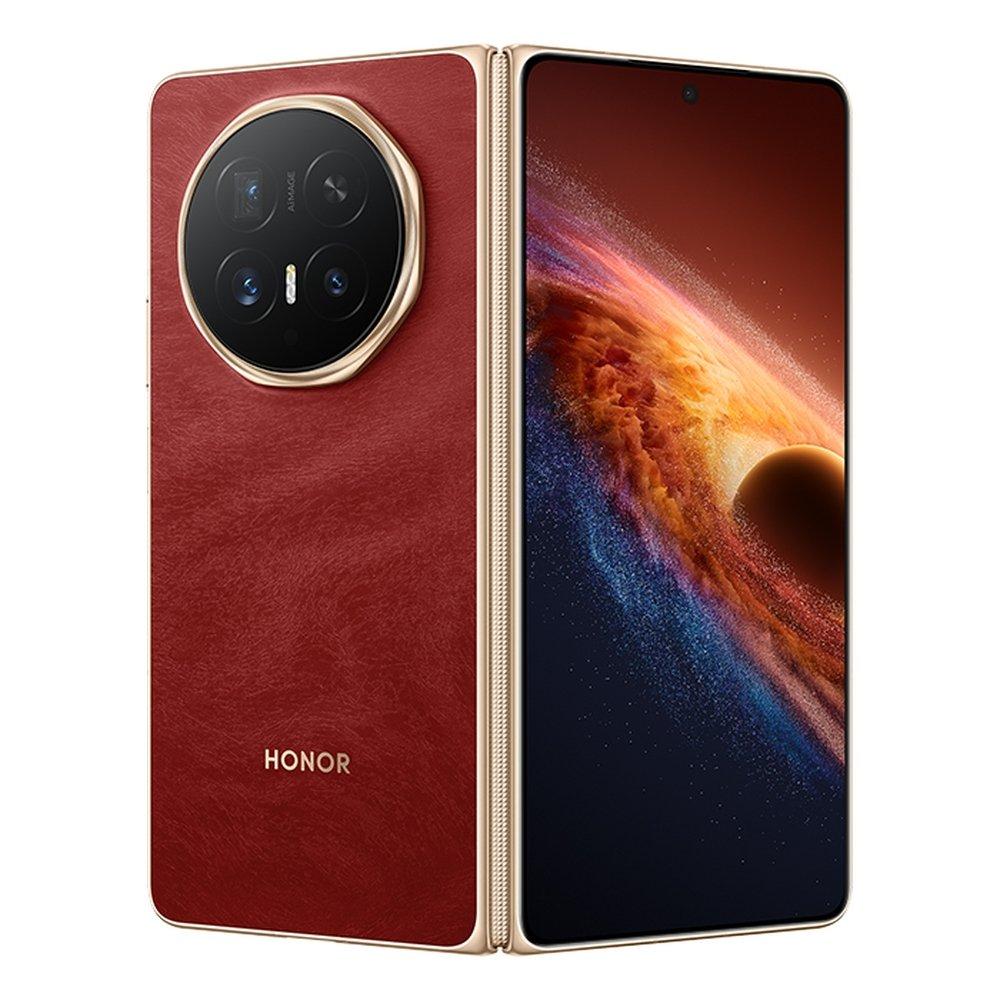 Pre-Order HONOR Magic V6 Phone, Snapdragon 8 Elite Gen 5, 16GB RAM, 512GB, 7.95-Inch Foldable OLED Display – Red