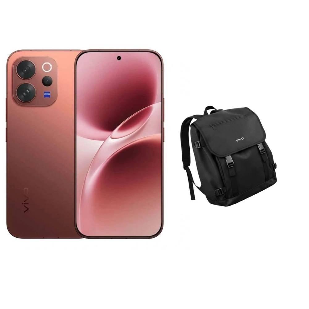 Vivo V70 5G Phone, SanpDragon 7 Gen 4, 256GB, 8GB RAM, 6.72-Inch - Sandalwood Brown