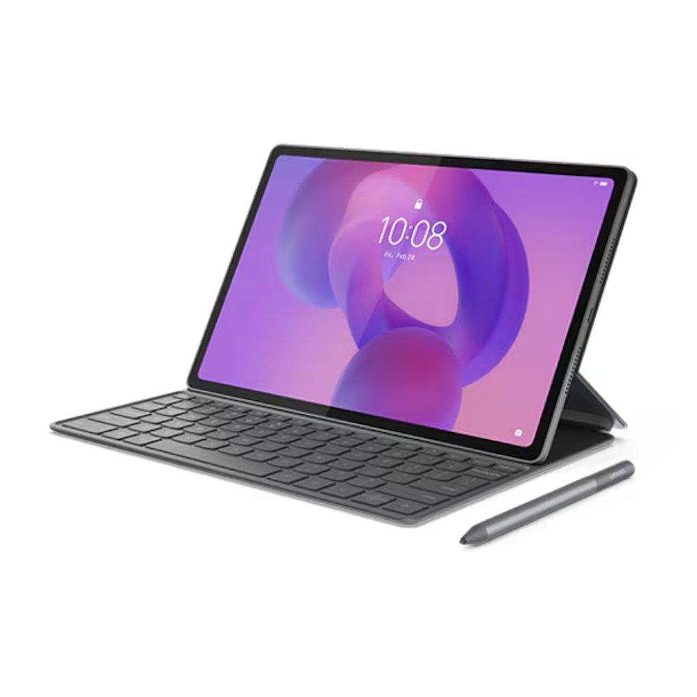 Lenovo Idea Tab Plus Tablet With Keyboard and Digital Pen, MediaTek Dimensity 6400, 12GB, 256GB, 12.1 Inch, ZAGF0166AE - Grey 