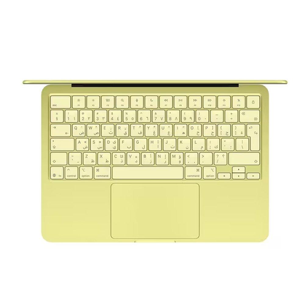 Apple MacBook Neo Laptop, A18 Pro Chip, 8 GB RAM, 512 GB Storage, 13-Inch, MHFE4AB/A-GY - Citrus
