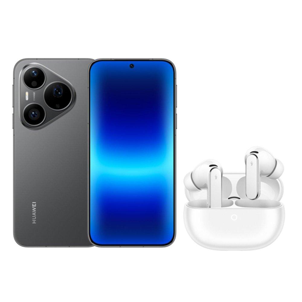 Huawei Pura 90S Pro Smartphone, 5G+, Dual SIM, Kirin 9030S, 12GB RAM, 256GB Storage, 6.6 inch, 120Hz, OLED Display - Black 