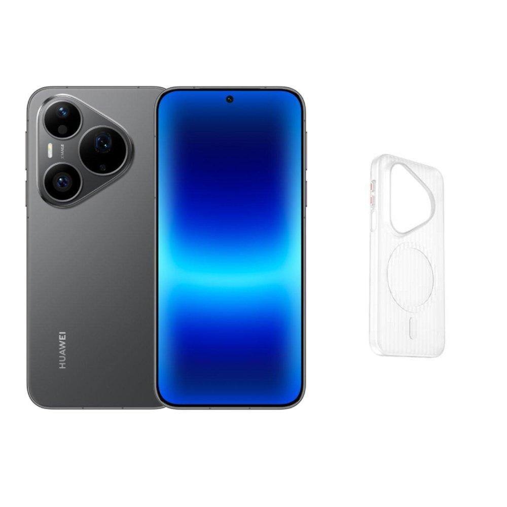 Huawei Pura 90S Pro Smartphone, 5G+, Dual SIM, Kirin 9030S, 12GB RAM, 256GB Storage, 6.6 inch, 120Hz, OLED Display - Black 