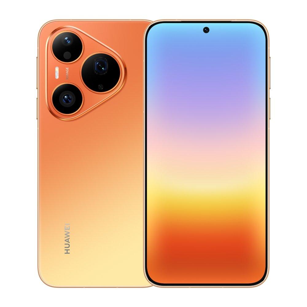 Huawei Pura 90S Pro Smartphone, 5G+, Dual SIM, Kirin 9030S, 12GB RAM, 256GB Storage, 6.6 inch, 120Hz, OLED Display - Orange