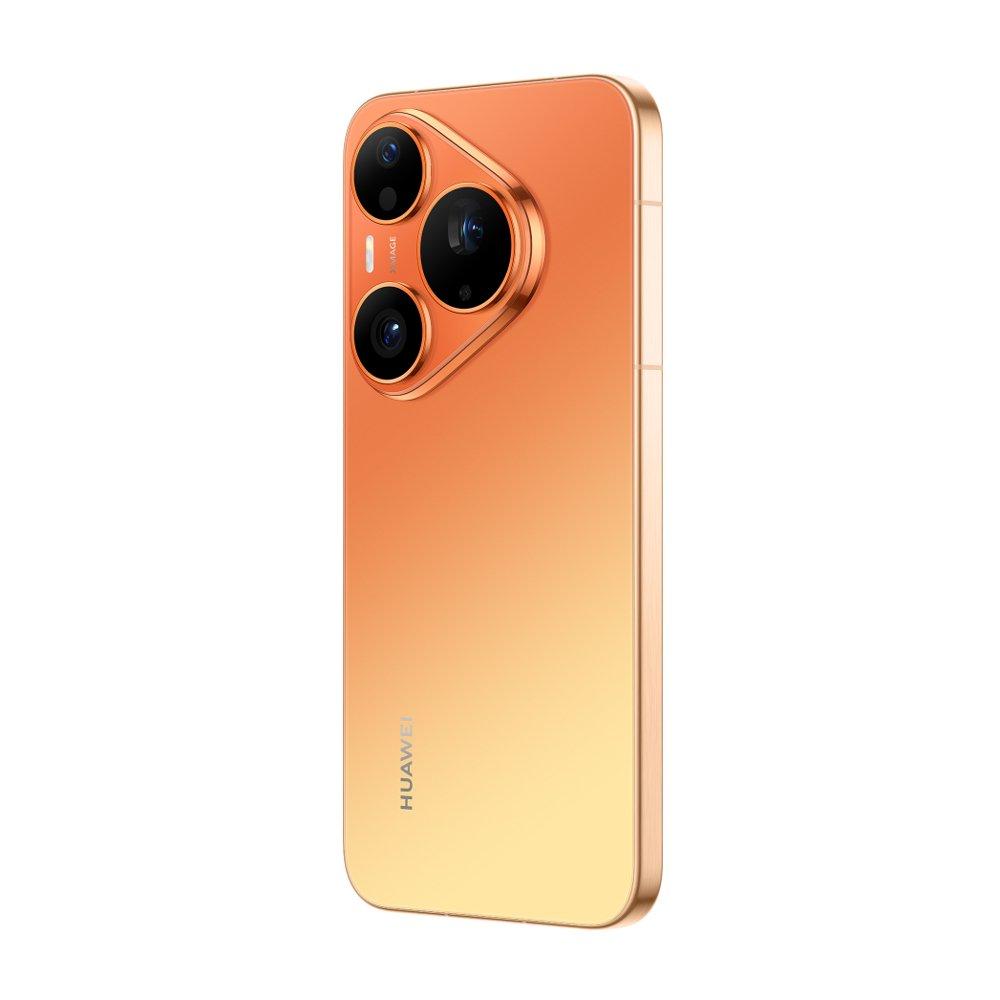 Huawei Pura 90S Pro Smartphone, 5G+, Dual SIM, Kirin 9030S, 12GB RAM, 256GB Storage, 6.6 inch, 120Hz, OLED Display - Orange