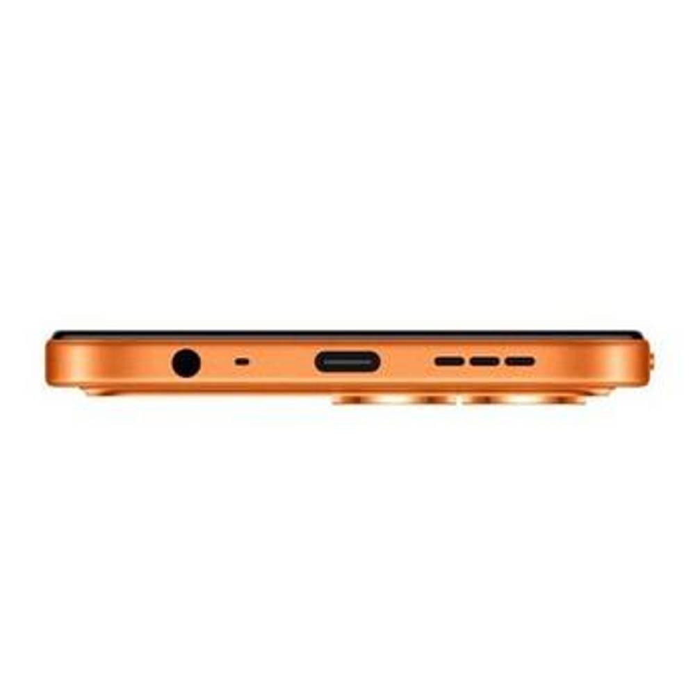Tecno Spark 50 Phone,MediaTek Helio G81, 4GB RAM, 128 GB, 6.78-Inch - Orange
