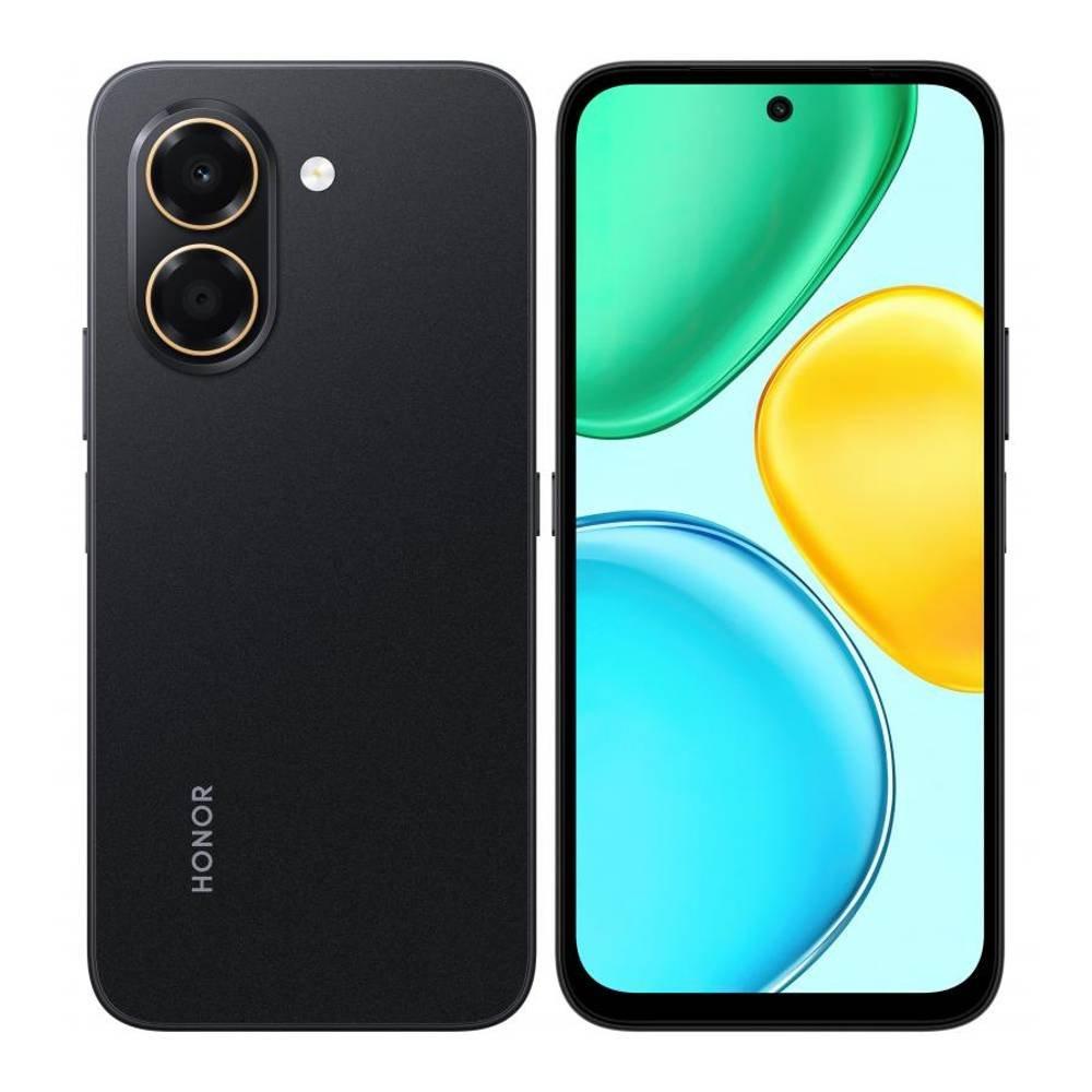 Honor X7e Phone, MediaTek Helio G81 Ultra, 6GB RAM, 128GB, 6.61-Inch - Black