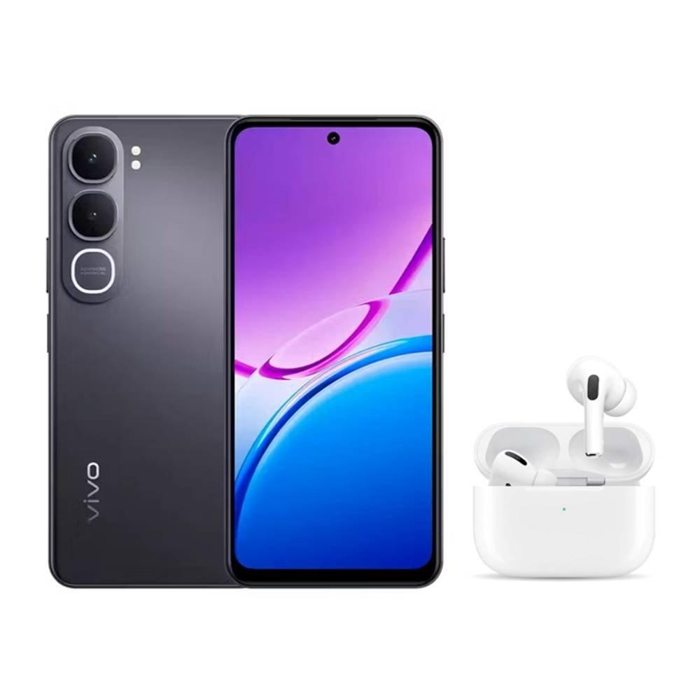 Vivo Y31S 5G Phone, SnapDragon 4 Gen 2, 8 GB RAM, 256 GB, 6.72-Inch - Black + Vivo TWS In-line Prem Vchoice Earphones