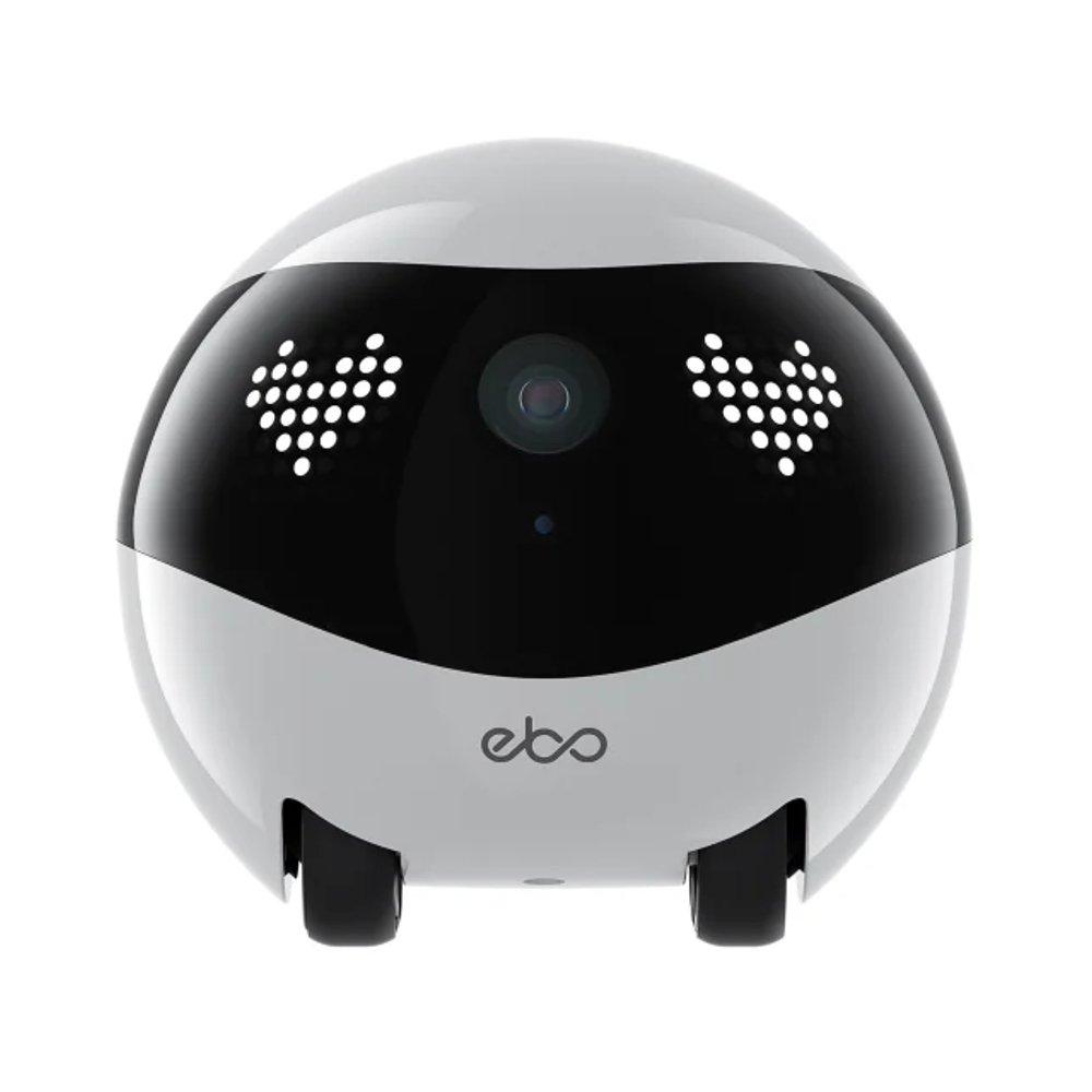 Enabot Air 2 FamilyBot Home Camera Robot, 2K Camera, 2450mAh Battery, 2.4GHz/5GHz Wi-Fi, EB1304312 – Dove