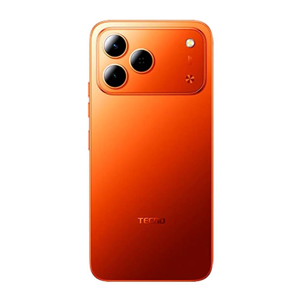 Tecno Spark 50 Phone, MediaTek Helio G81, 4GB RAM, 256GB, 6.78-Inch - Orange