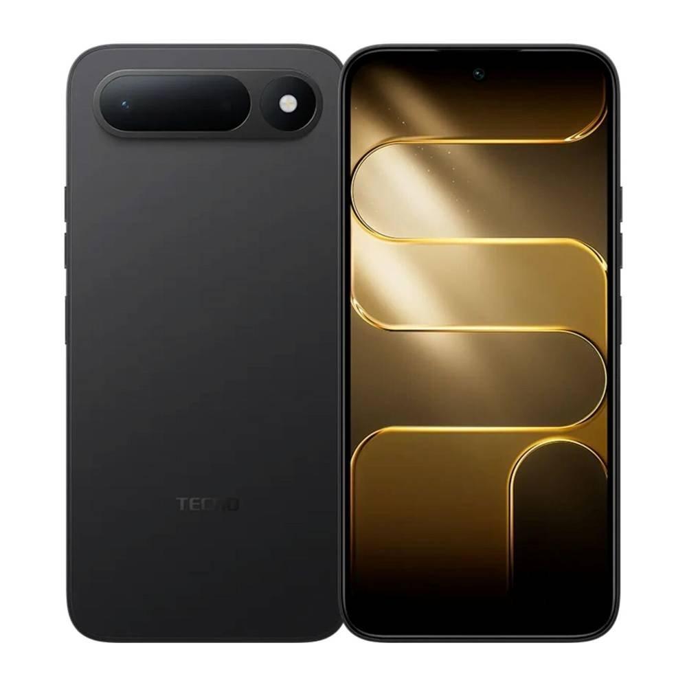 Tecno Spark 50 5G Phone, MediaTek Dimensity 6400, 4GB RAM, 256GB, 6.78-Inch - Black