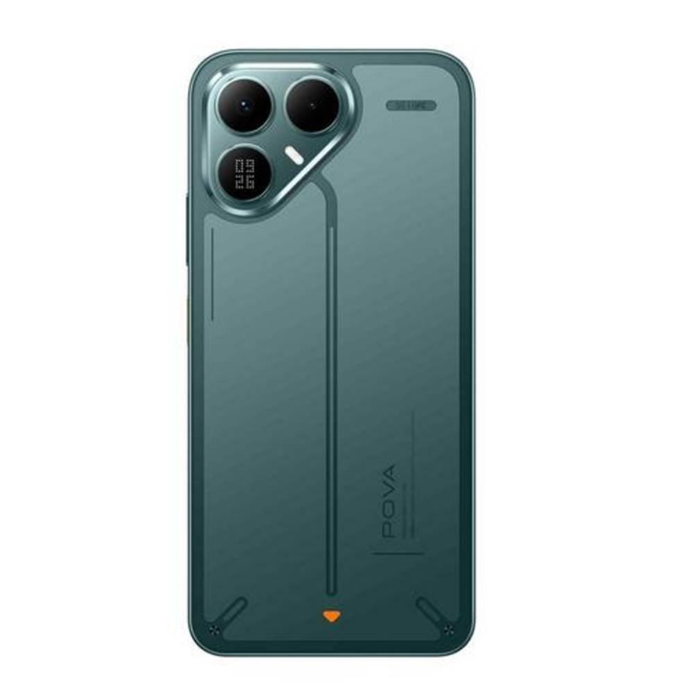 Tecno Pova 8 5G Phone, MediaTek Dimensity 7100, 8GB RAM, 256GB, 6.76-Inch Screen - Green