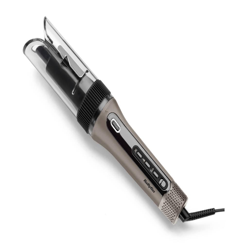 Babyliss Style Secret Air Automatic Rotating Hair Curler, BABC6688SDE - Black and Beige