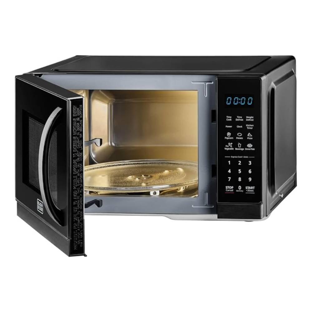 Black and Decker Microwave, 900W, 25L, MZ2500P-B5 - Black