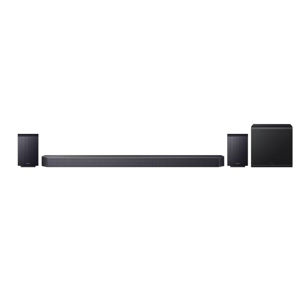 Samsung Q-series Soundbar And Subwoofer, 9.1.4ch, Wireless, HW-Q930H/ZN - Black