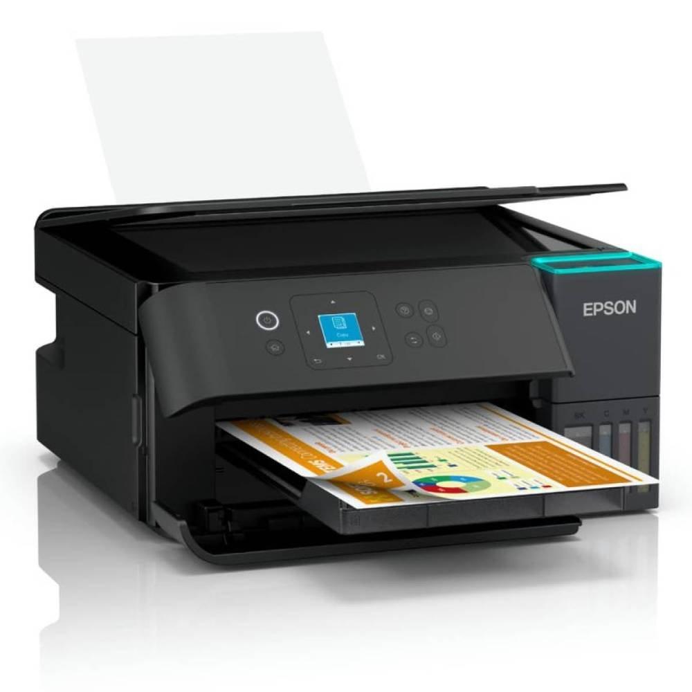 Epson EcoTank L4360 Multi-Function Inkjet Printer, 3 in 1, EPSON-L4360-EPSON-3N1-INK-TNK - Black