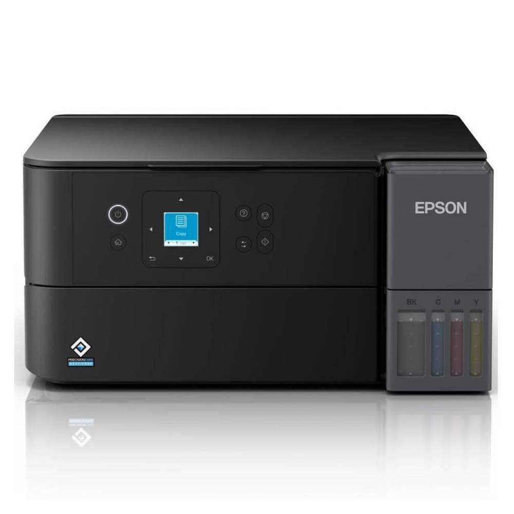 Epson EcoTank L4360 Multi-Function Inkjet Printer, 3 in 1, EPSON-L4360-EPSON-3N1-INK-TNK - Black