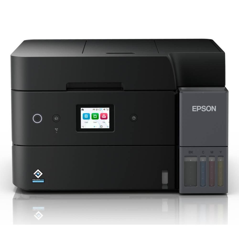 Epson EcoTank L6390 Multi-Function Inkjet Printer, 3 in 1, with Fax, EPSON-ECOTANK-L6390-3IN1-CLR INK TANK - Black
