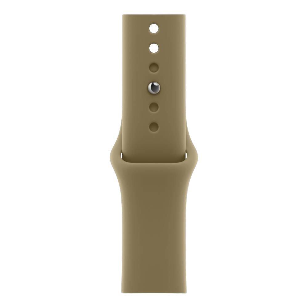 Apple Watch Series 12, GPS, 42mm, Dark Bronze Aluminium Case with Olive Sport Band, MJEG4AF/A - M/L