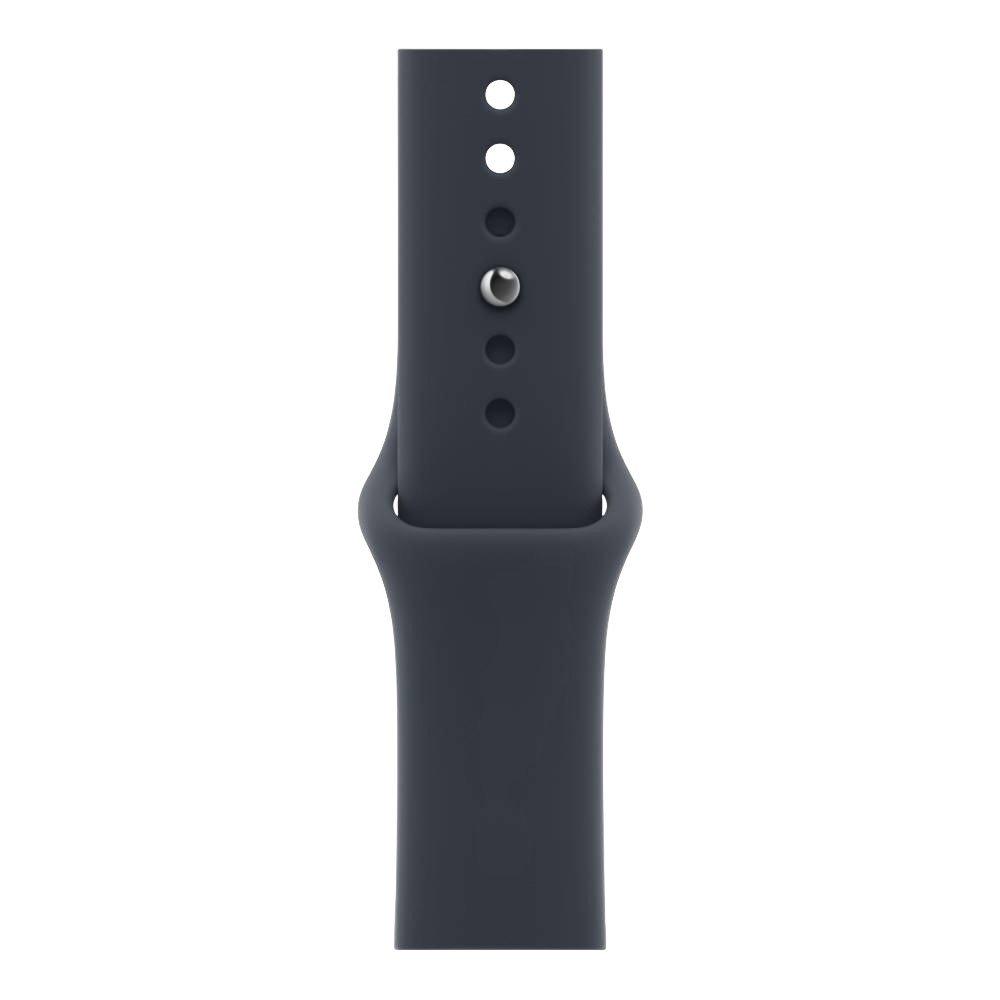 Apple Watch Series 12, GPS, 46mm, Space Grey Aluminium Case with Navy Blue Sport Band, MJEJ4AF/A - M/L