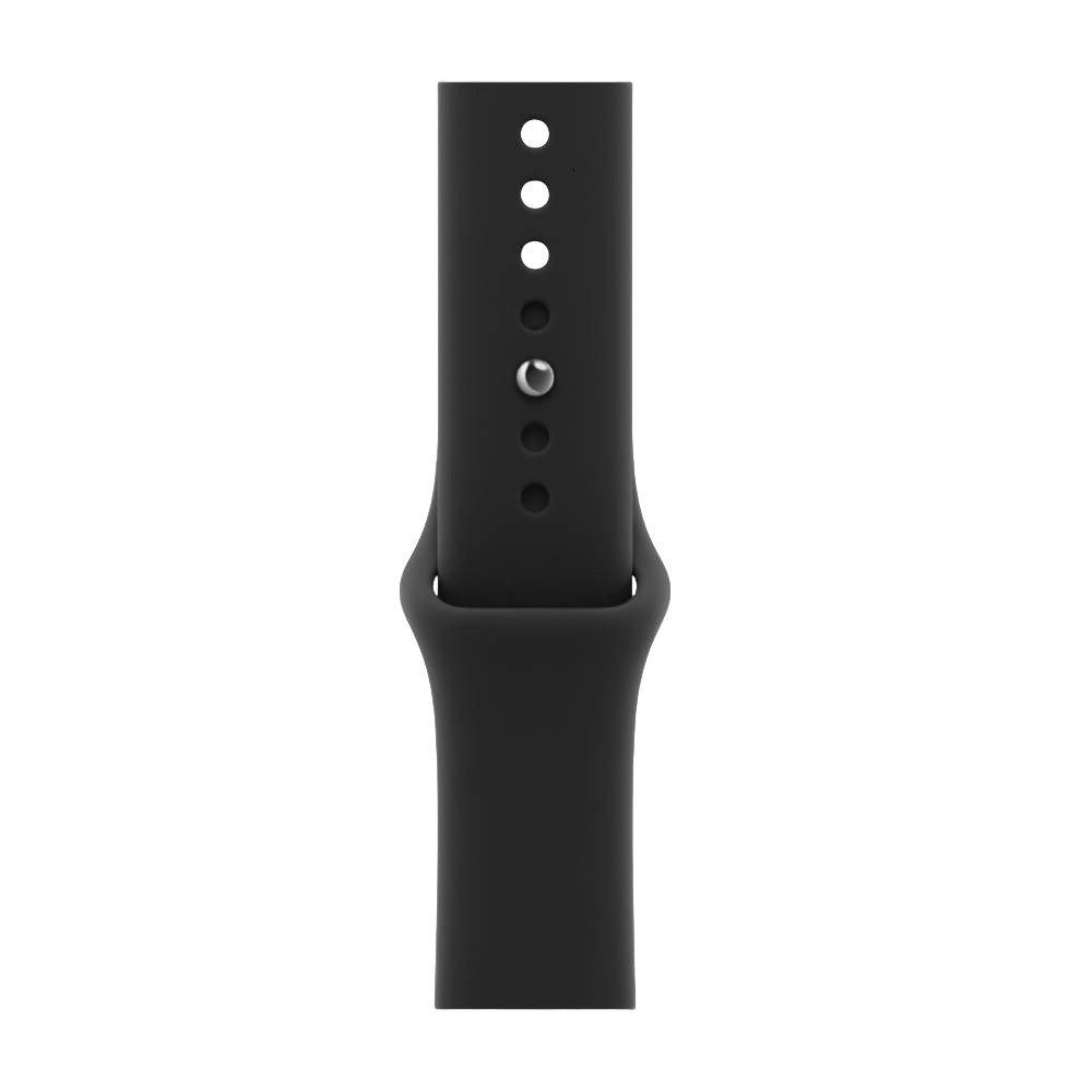  Apple Watch Series 12 GPS + Cellular, 42mm, Black Aluminium Case with Black Sport Band, MJG14AF/A - M/L