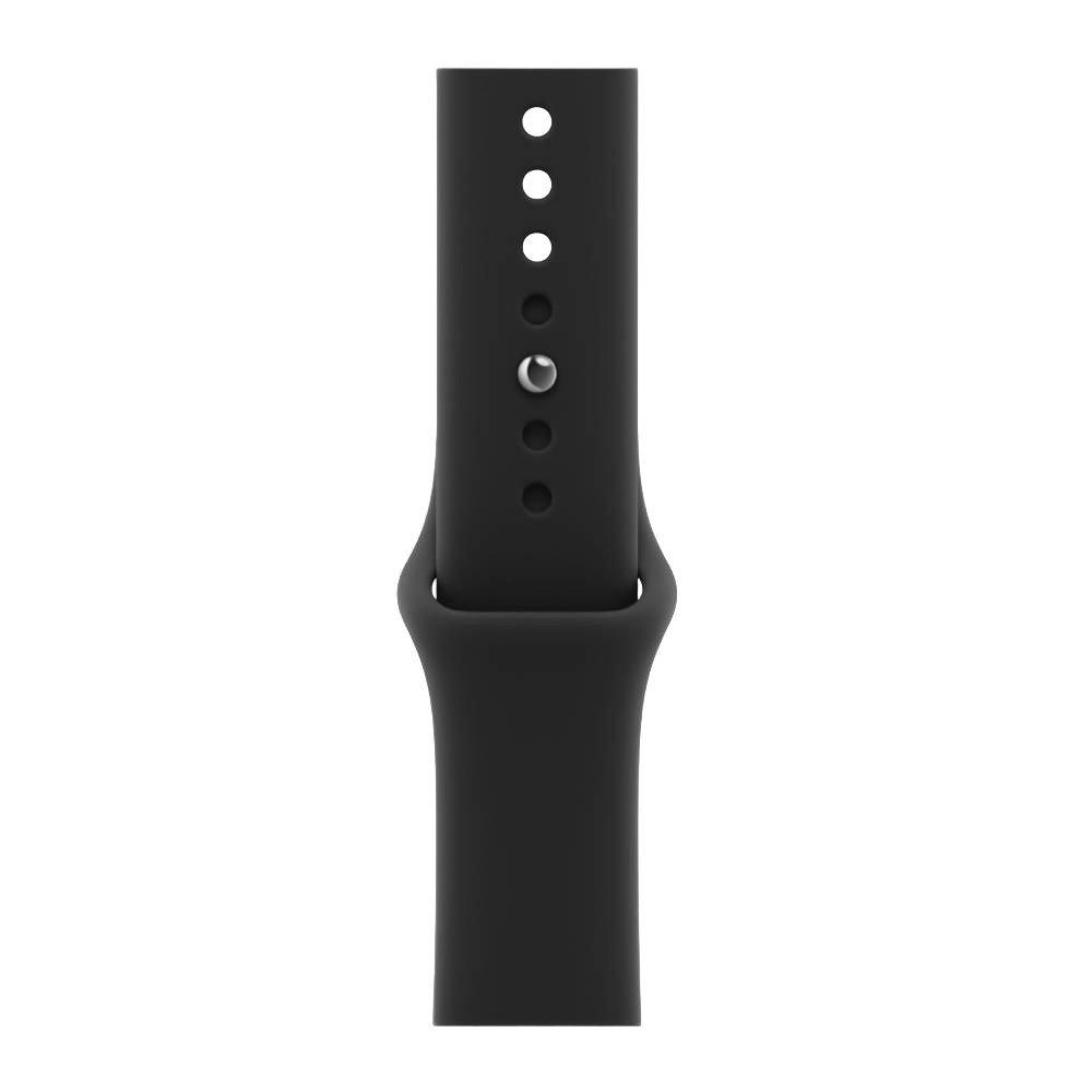  Apple Watch Series 12 GPS + Cellular, 46mm, Black Aluminium Case with Black Sport Band, MJG84AF/A - S/M