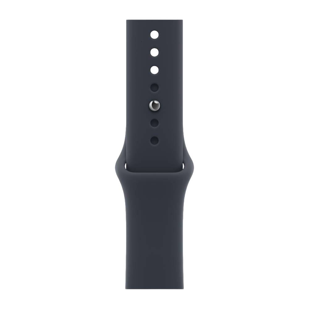  Apple Watch Series 12 GPS + Cellular, 46mm, Natural Titanium Case with Navy Blue Sport Band, MJGM4AF/A - S/M