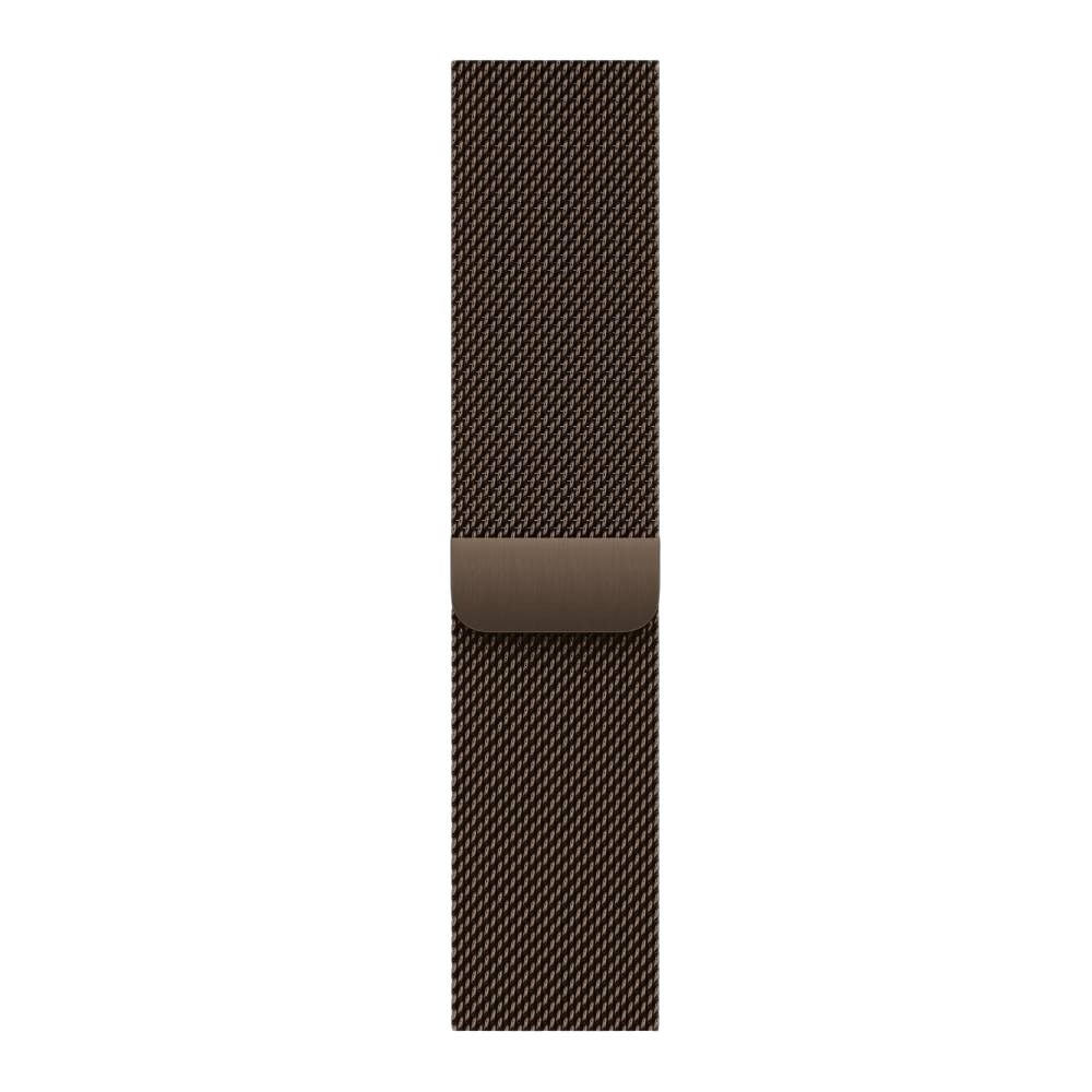  Apple Watch Series 12 GPS + Cellular, 46mm, Dark Bronze Aluminium Case with Dark Bronze Milanese Loop, MKDG4AF/A- M/L